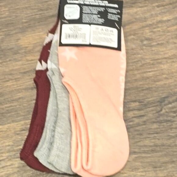 Converse Star Chevron Logo Half Cushion Ultra Low Sock- 3PK - Picture 4 of 5